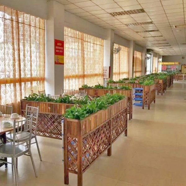 饭店隔断栅栏餐饮围栏防腐实木装饰屏风活动商用餐厅卡座隔断花架,商业/办公家具,护理屏风,淘宝优惠券,粉丝福利购,淘宝优惠卷