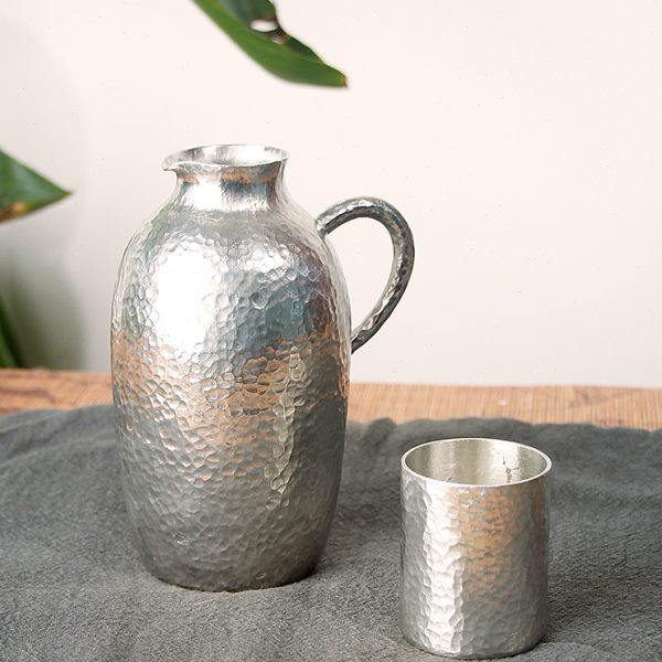 纯锡锤纹分酒器公道杯高端轻奢酒具茶器茶具纯手工捶打功夫茶道具,餐饮具,分酒器,淘宝优惠券,粉丝福利购,淘宝优惠卷