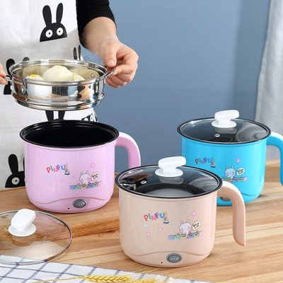 电蒸锅小型家用多功能插电蒸煮小号宿舍电锅一体学生办公室小煮锅