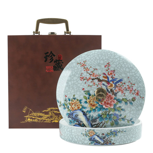 茶饼包装盒357g普洱茶罐茶叶礼盒空盒子高档福鼎白茶收纳盒定制