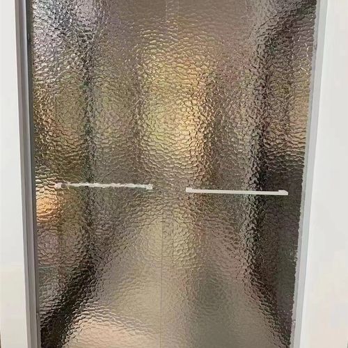 昆明新款一字型L型淋浴房浴室玻璃隔断卫生间干湿分离方形黑屏风