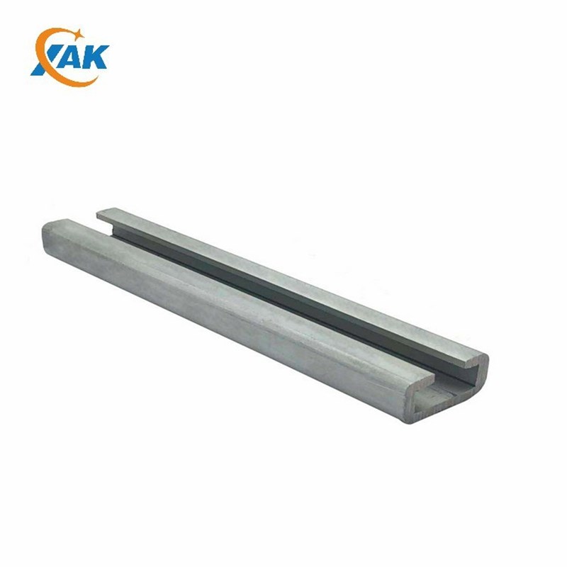 5mmC型钢管夹导轨C型槽机械导轨重型管夹导轨40*22冷弯型钢厂家