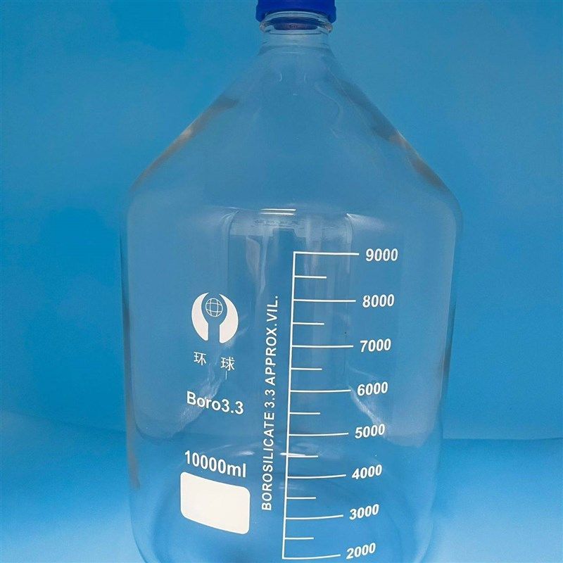 5L10L蓝盖试剂瓶高硼硅5000ml10000ml3L耐酸耐碱耐高温