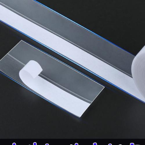 玻璃门密封条无框阳台门窗户防风防尘胶条房间门缝防漏风透明档条