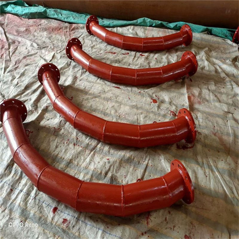 内衬陶瓷耐磨弯头复合陶瓷管自蔓燃高铬合金稀土管件耐磨陶瓷