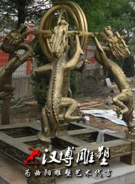 铸铜浑天仪雕塑玻璃钢古天文地动仪模型雕塑学校科技馆校园摆件