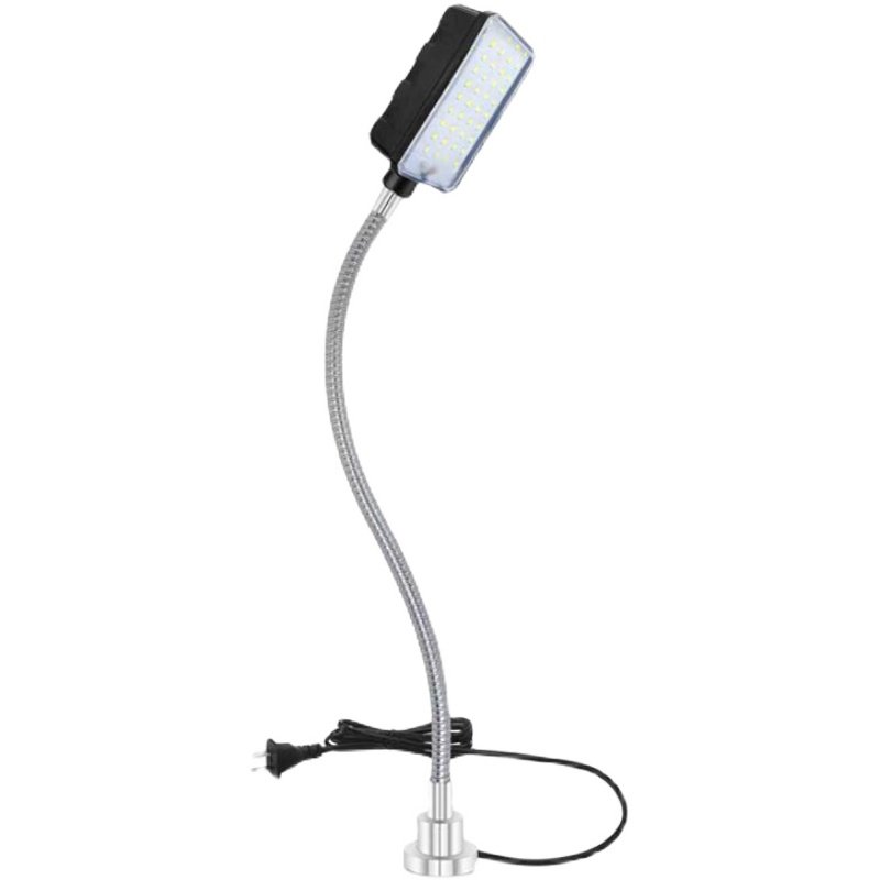 led机床工作灯强磁力吸铁台灯缝纫机灯20/15W220V24V36V48V可弯曲