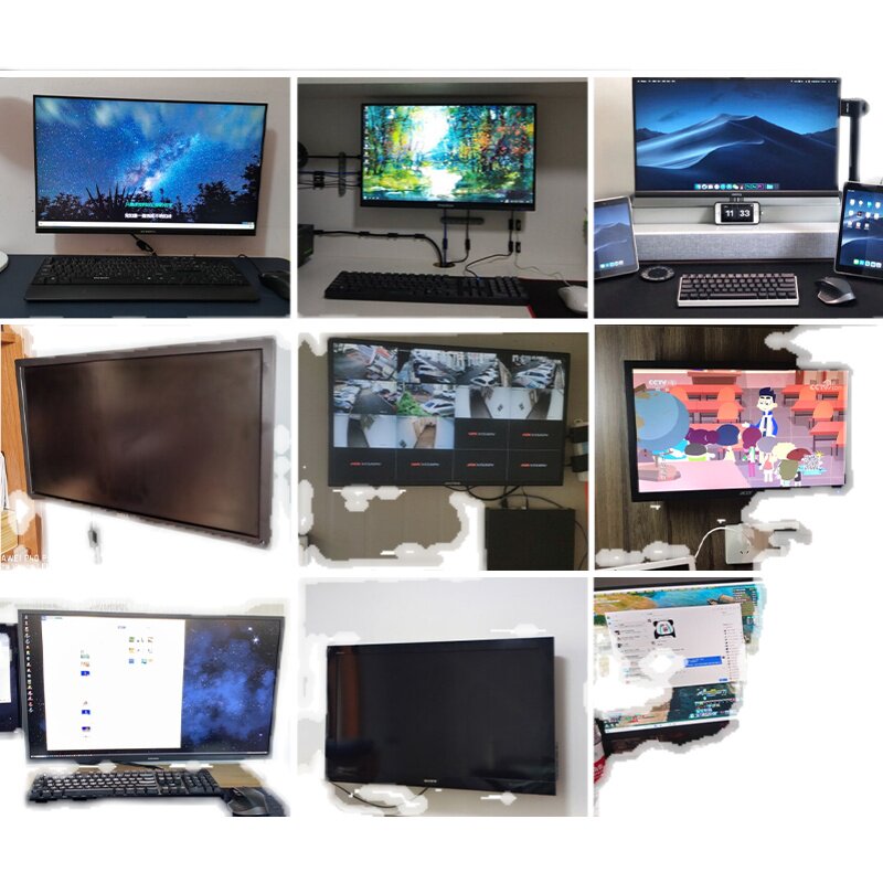 显示器挂架壁挂支架1419 21 247 32英寸通用电视监控电脑屏幕架子