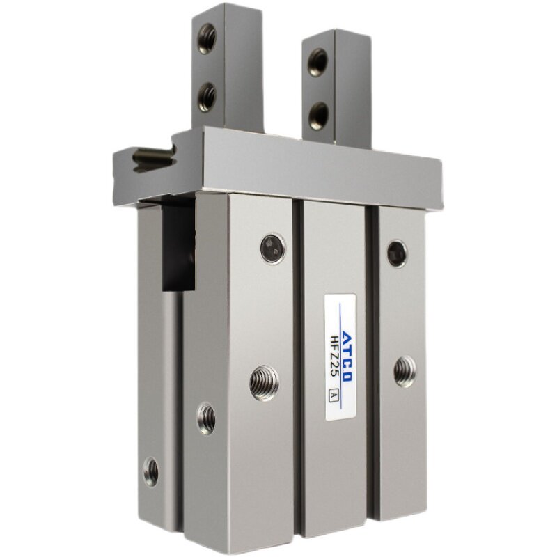 亚德客型平行导轨HFTK手指气缸HFK20/16/10/6/25/32/40-CL/N/B/R