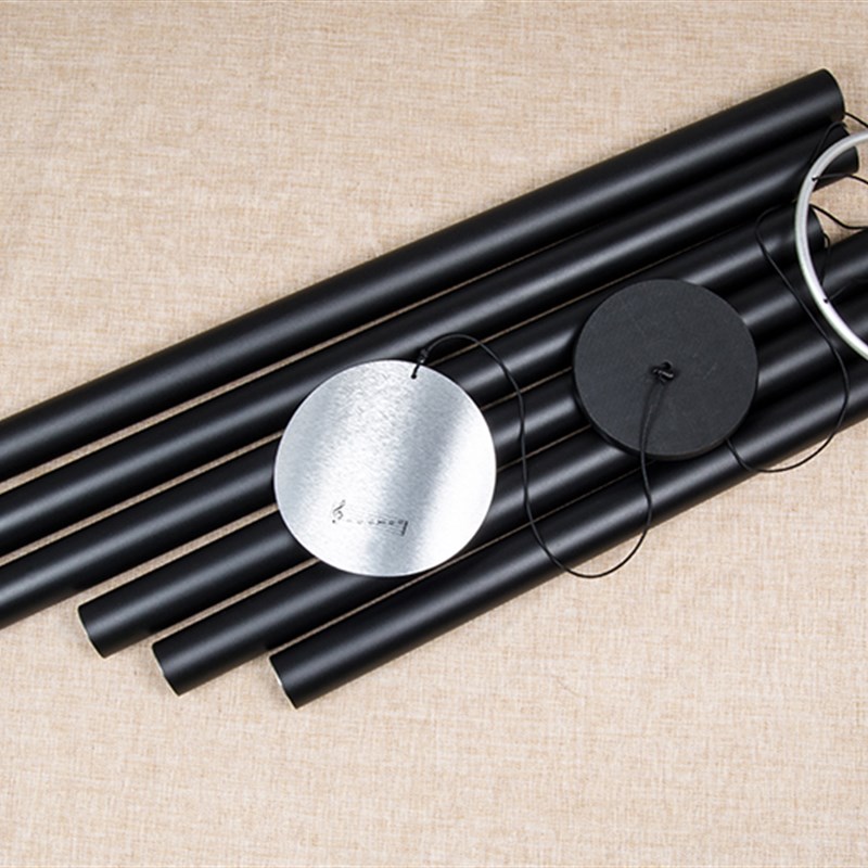 欧式65寸时尚音乐金属管风铃挂饰6根铝管家居公司店铺装饰品