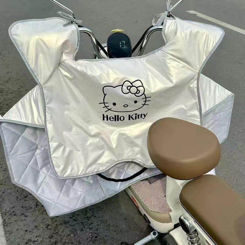 【新款】夏季电动车挡风被防风防晒防水电瓶车防风罩摩托踏板通用