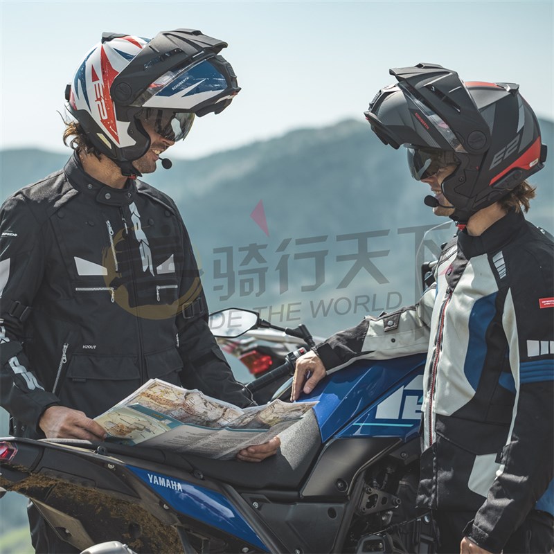 SCHUBEfRTH舒伯特E2摩托机车越野拉力盔复合碳纤维ADV摩旅揭面头