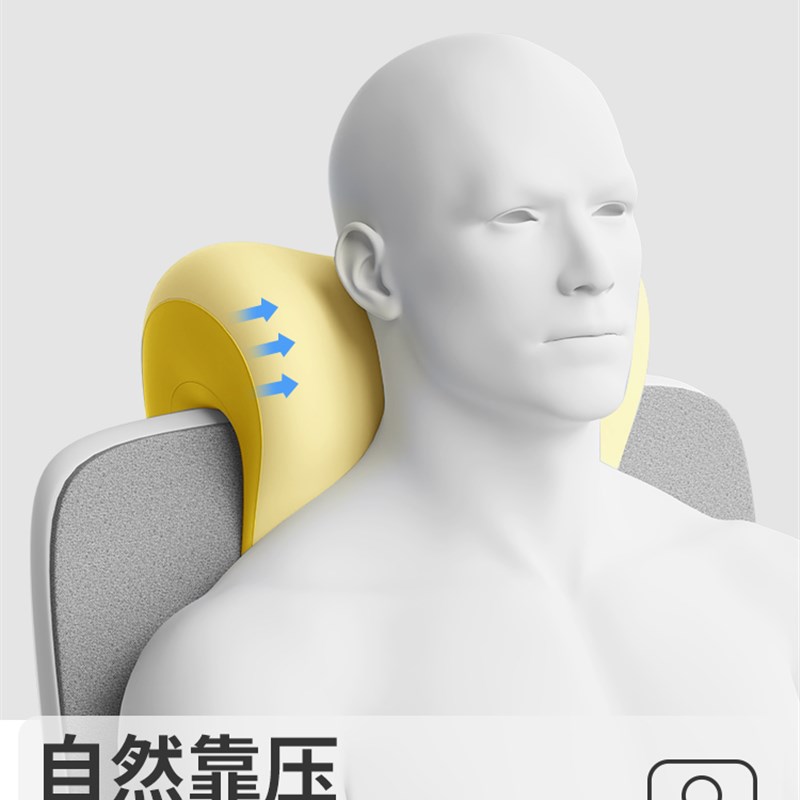 知梦人午睡枕趴睡枕办公室仰睡枕头D办公椅头枕午休枕靠枕午休神