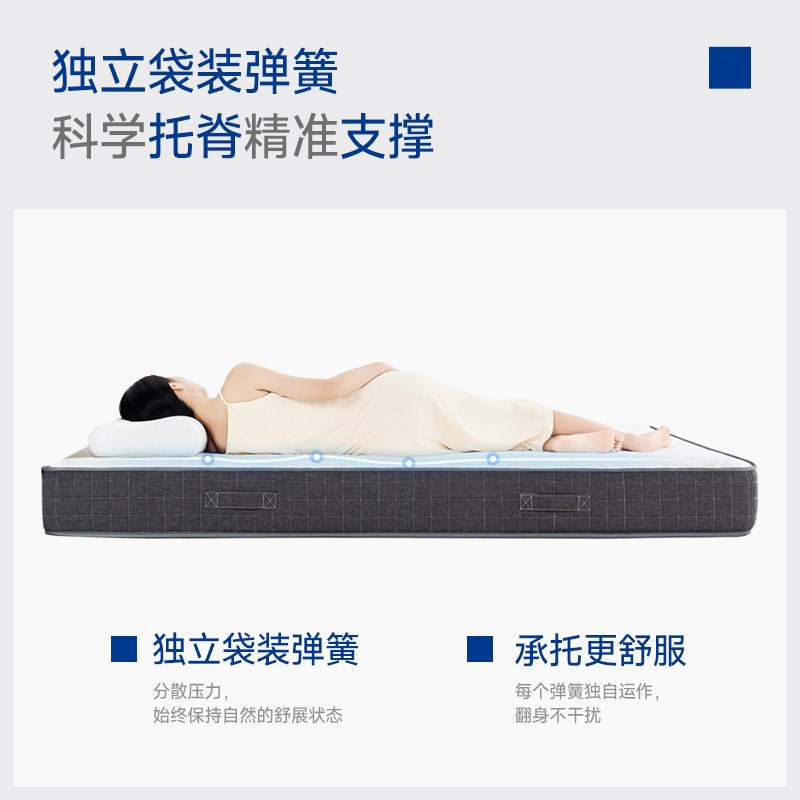 【星云PRO】酒店同款床垫弹簧记忆棉床垫散热透气软硬适中0压床垫