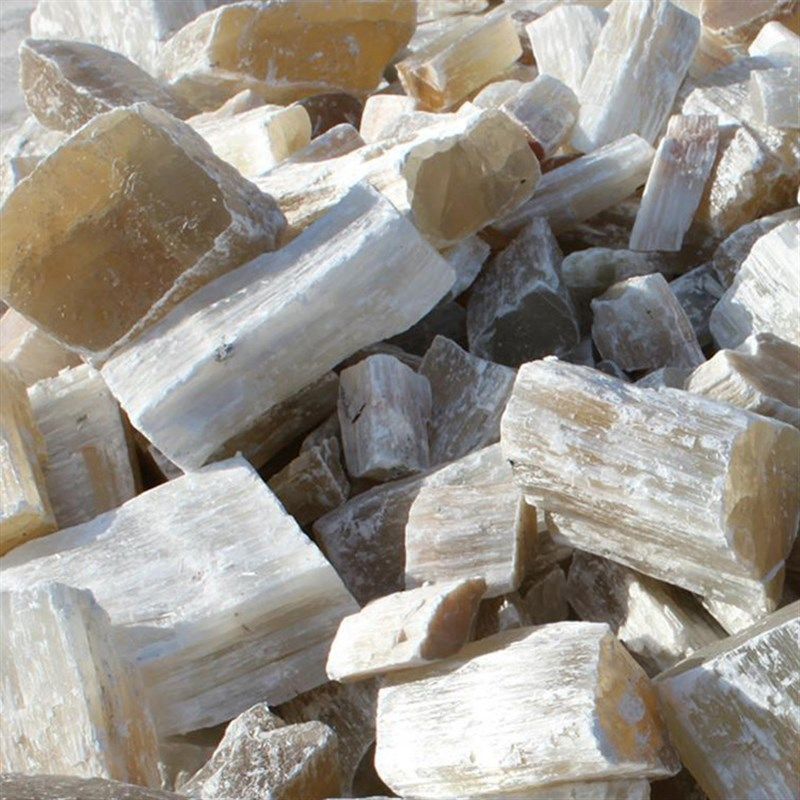 天然透明石膏块工艺品装饰石膏矿石高强建筑石膏粉模具手动模型粉