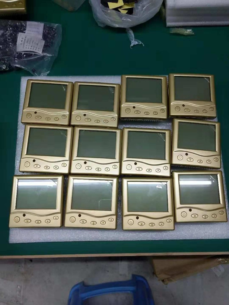 中央空调温控器液晶开关面板风机盘管温控器开利carrier线控器