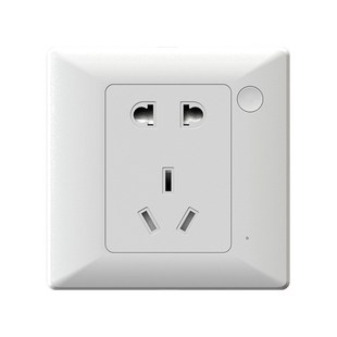 智慧校园/养老能耗计量物联网ZigBee国标86盒3孔/5孔无线智能插座