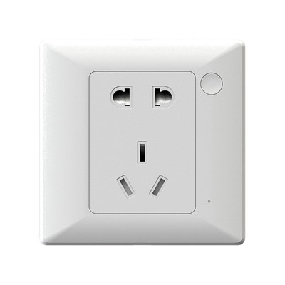 智慧校园/养老能耗计量物联网ZigBee国标86盒3孔/5孔无线智能插座