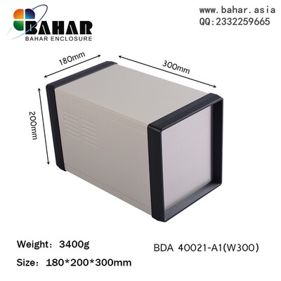 巴哈尔塑料围框机箱变频器金属仪表安防监控外壳BDA40021(W300)