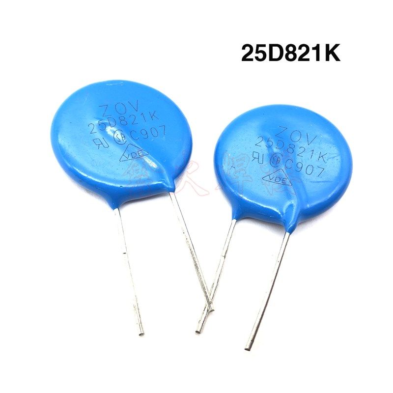 电焊机开关电源保护压敏电阻25D821K  820V逆变焊机压敏电阻 维修