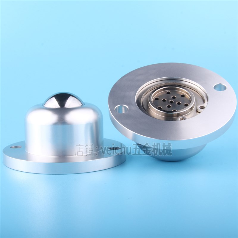 BCFH50/120 钢珠滚轮法兰安装型带垃圾排出孔万向滚珠 牛眼轴承