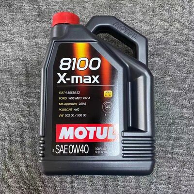 摩特8100 0W40 XMAX超强保护发动机 100%原装进口 法国原产地