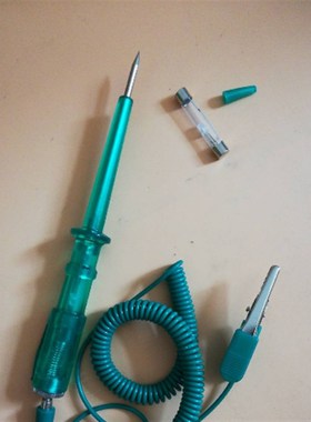 汽车修理工专用绿色电笔led灯泡十二伏二十四伏通用