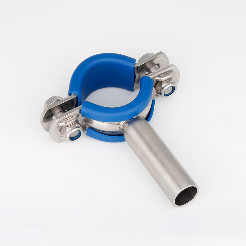 304不锈钢管卡扣管支架固定管夹钢管抱箍水管抱夹管道紧固PVC管箍