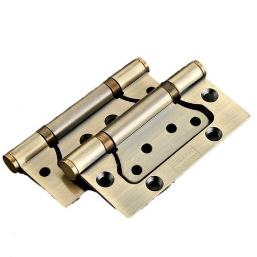 青古铜合页 铰链不锈钢轴承子母木门合页折页加厚折叠活页4寸摇皮