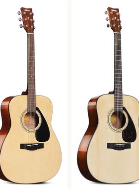 YAMAA吉他F600F310FS100C新手初学者民谣电箱吉他41英寸