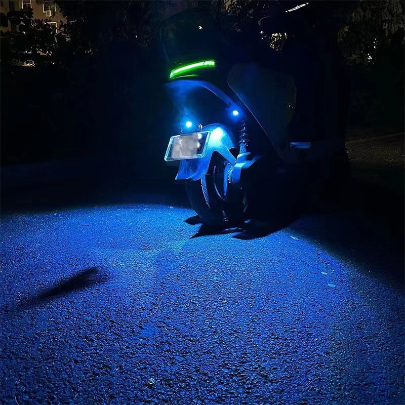 九号电动车Fix飞机灯行车呼吸刹车爆闪领航灯无损安装