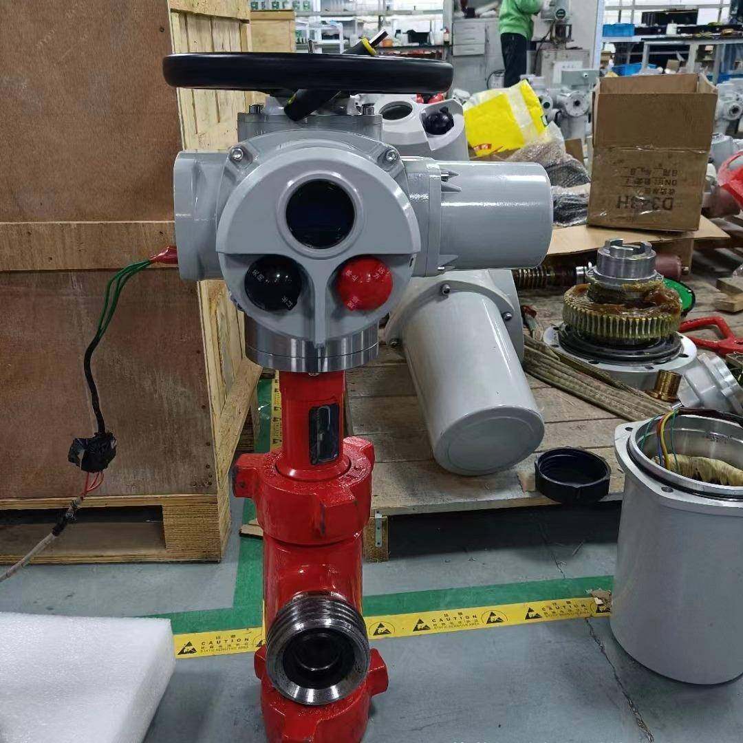 筒式节流阀JLK78-70改电动节流阀远程操控485通讯协议Modbus总线