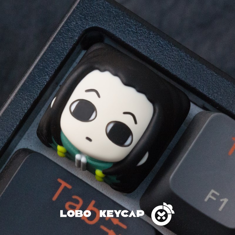 全职猎人~西索库洛洛伊尔迷个性树脂二次元机械键盘单个键帽ESC