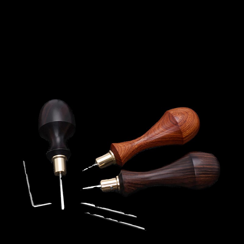 皮革菱锥圆锥法锥针DIY方向盘手D缝皮鞋手工缝线工具锥子可替换