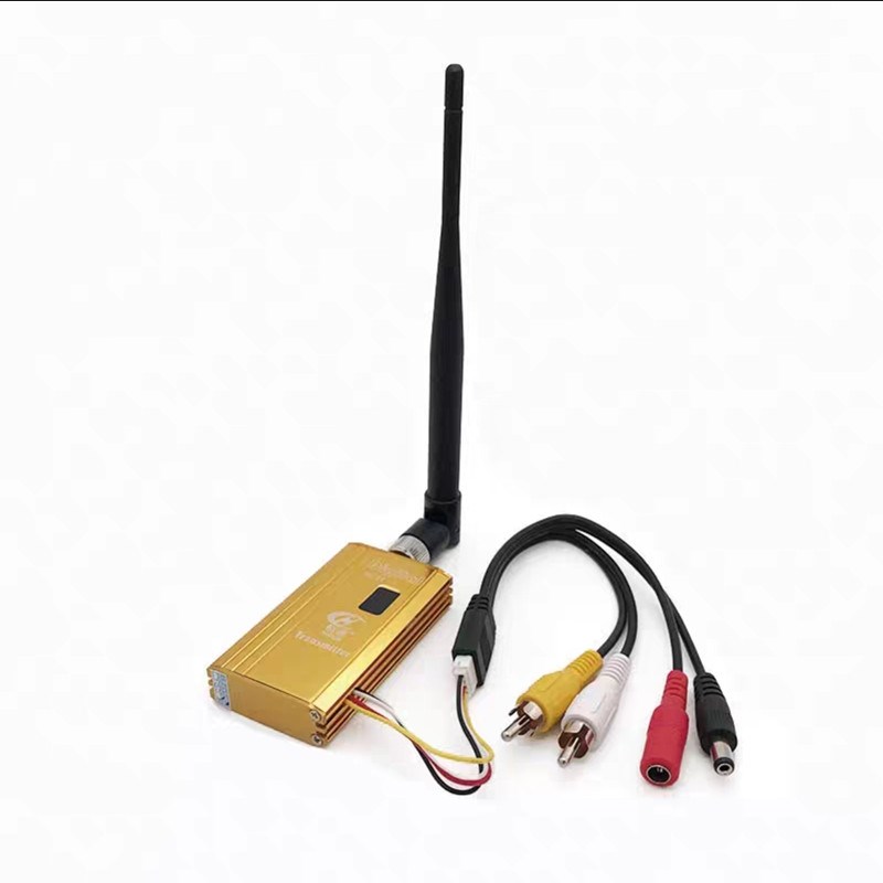 1.2G1.5W无线视频影音传输器fpv模块 AV监控收发图传发射接收器