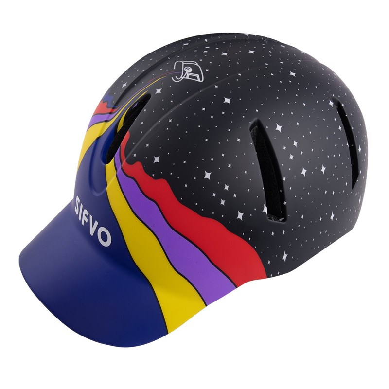 SIFVO马术休闲骑行棒u球帽头盔成人复古头盔城市通勤自行车头盔