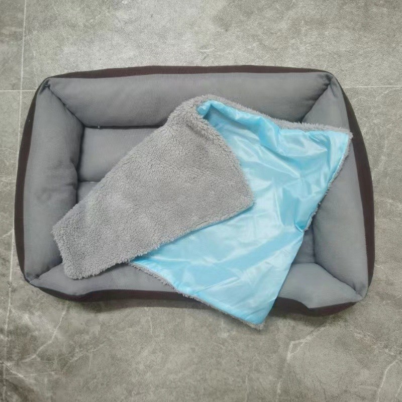 夏季凉席宠物垫猫狗窝降温藤席透F气可水洗泰迪金毛通用床垫