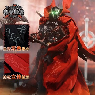 精零锻造预 可动手办 麦克法兰 众筹版 布衣披风 中世纪再生侠