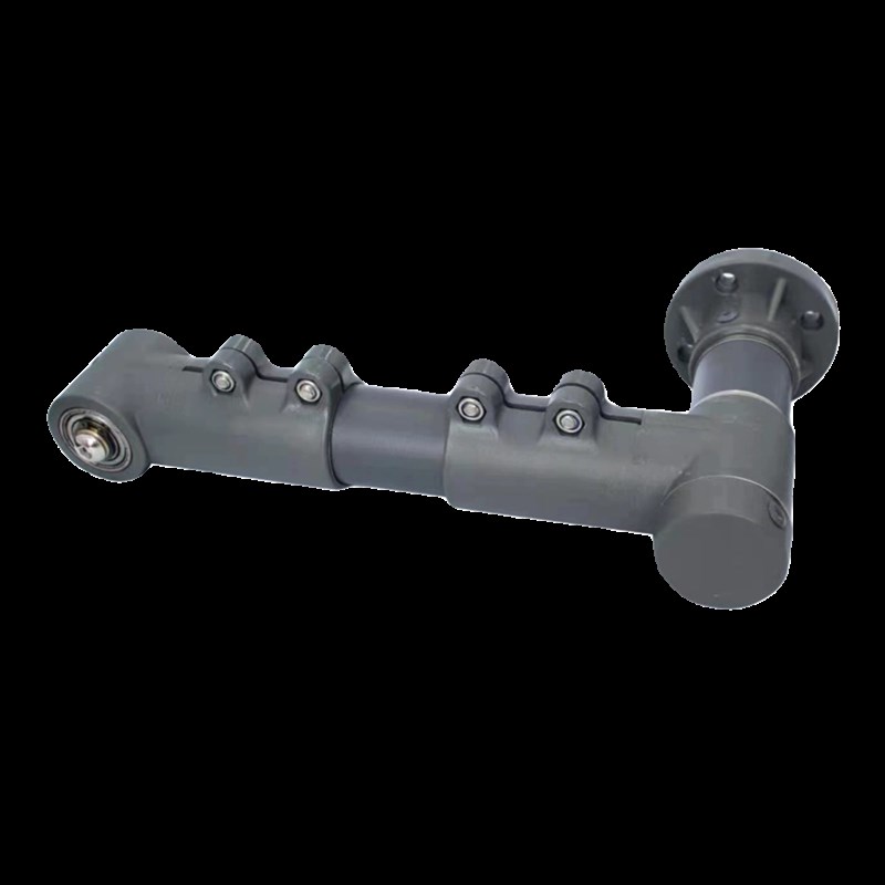 广告栅栏机杆配件底梁下拉杆栅栏栅栏机下摆臂超连结件门禁闸机副