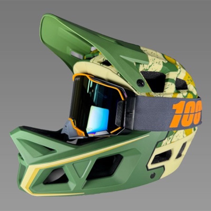 超轻AM山地自行车头盔越野全盔超轻一体成型防摔骑行男Z女机车速