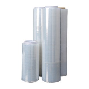 2.5kg工业手用缠绕膜厂家直销pe塑料膜围膜透明薄膜送缠绕膜手柄