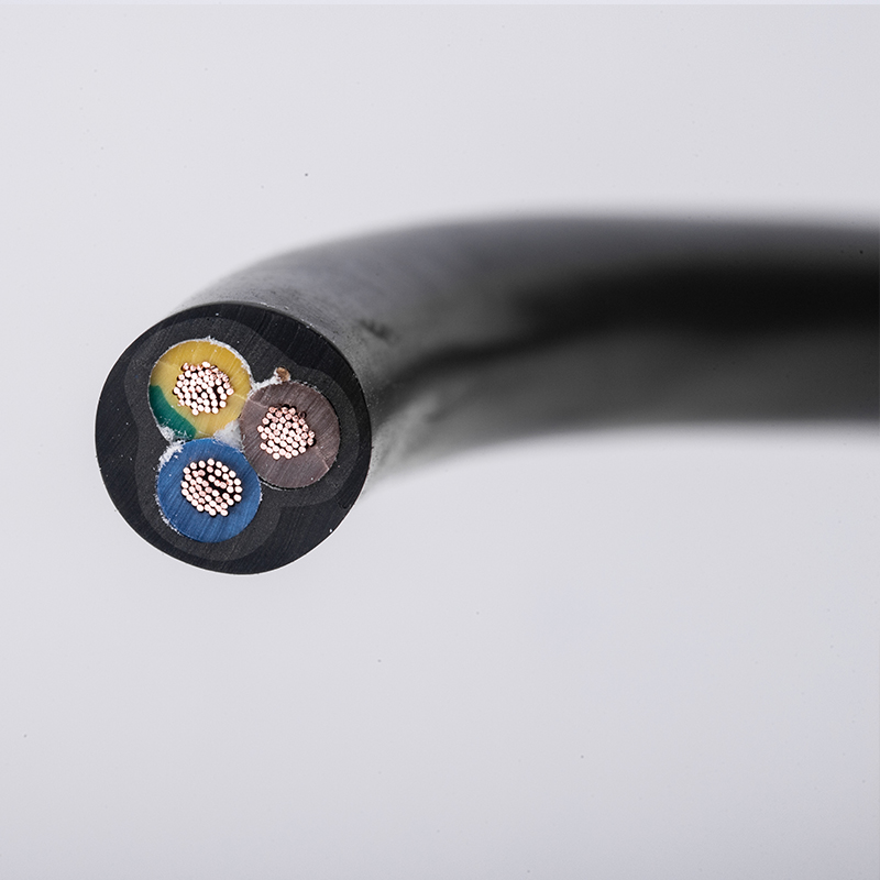 新能源电动汽车充电桩延长线国标阻燃纯铜RVVO软线6平方三芯电缆