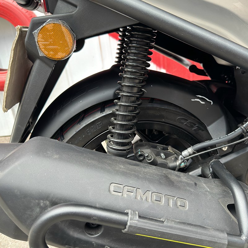 适用于东风150Sc后挡泥板r挡雨挡水摩托车Cf150T-31中置泥瓦扩