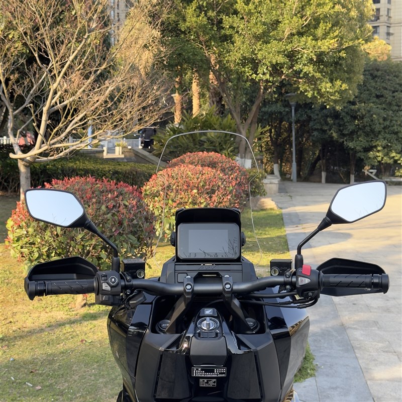 适用于本田ADV350改装加高风z挡 新大洲ADV350挡风玻璃 挡风镜