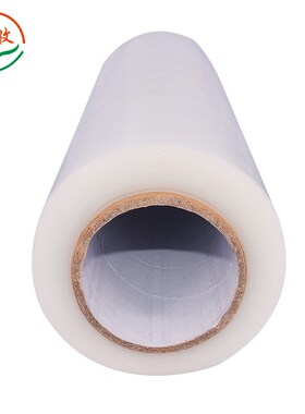 缠绕膜拉伸膜 45CM透明工业缠绕膜 供应PE白色手用拉伸膜