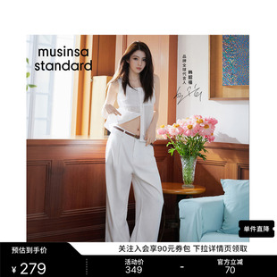 韩国26夏季韩素希同款女士直筒宽松牛仔裤MUSINSA STANDARD