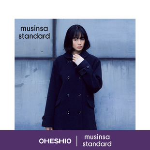 OHESHIO联名限定系列韩国26新品女士毛呢外套MUSINSA  STANDARD