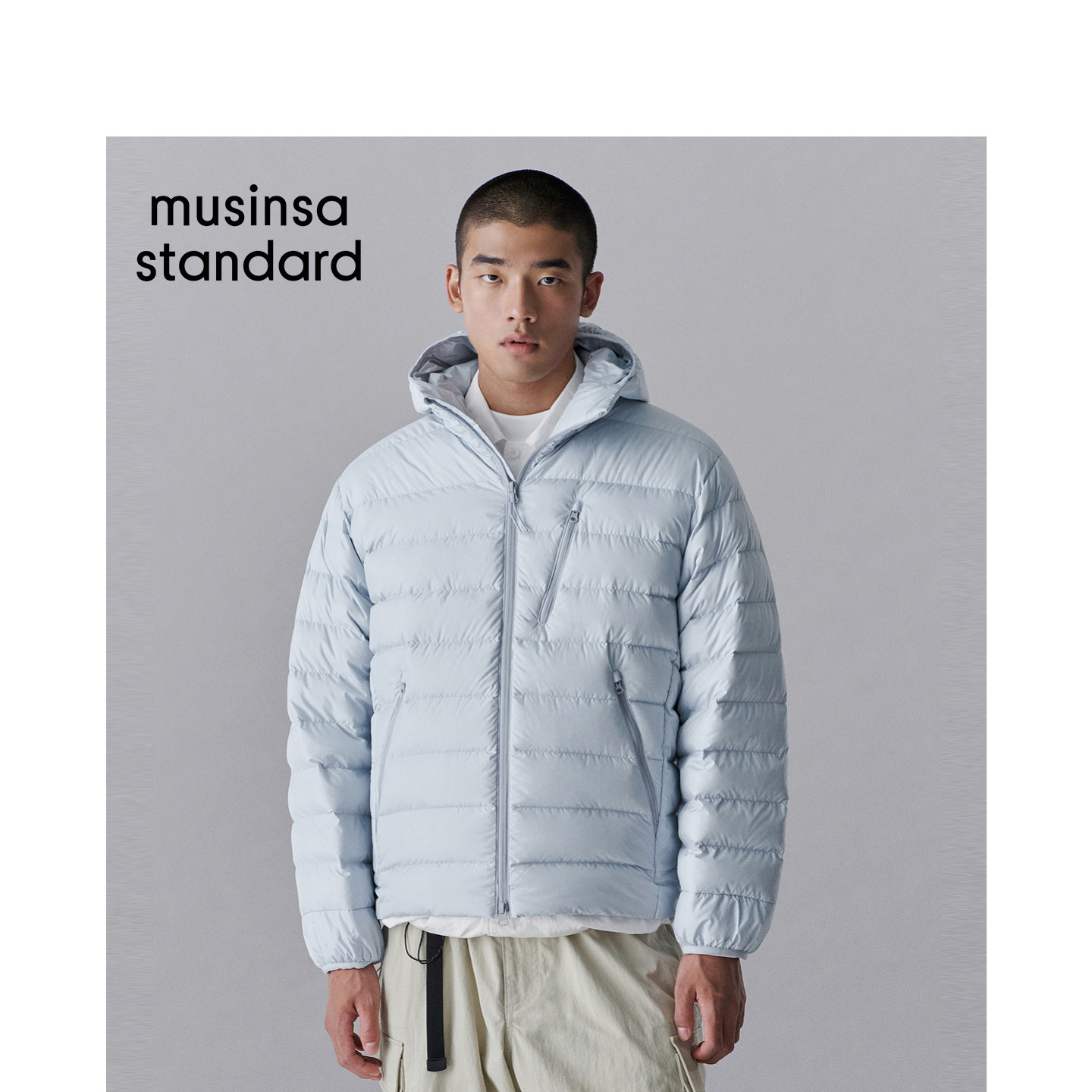 韩国秋冬男士排骨羽绒夹克外套MUSINSA STANDARD
