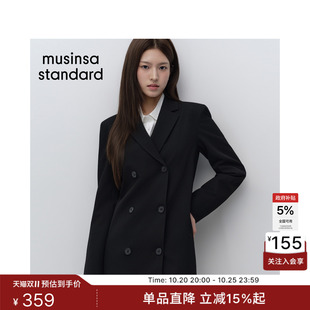 韩国26秋冬新品女士百搭时尚西装连衣裙MUSINSA STANDARD
