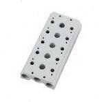 4V200系列电磁阀汇流板阀座气路板4V200M-2F/3F/4F/5F/6F/7F8F/9F